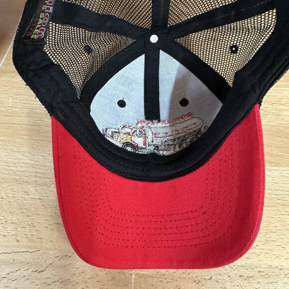 Esso Mobil CAP HAT - OIL GAS - SERVICE STATION AUTOMOBILIA  Trucker  Snapback - Picture 5 of 5